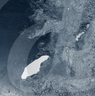 A-68A in open waters