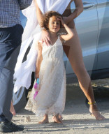 PREMIUM EXCLUSIVE Chrissy Teigen And Family Unwind At Hotel Cheval Blanc In St. Barth