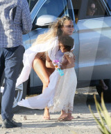 PREMIUM EXCLUSIVE Chrissy Teigen And Family Unwind At Hotel Cheval Blanc In St. Barth
