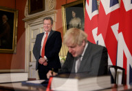 Boris Johnson Brexit Trade Deal Signing