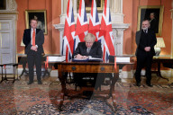 Boris Johnson Brexit Trade Deal Signing