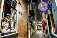 NEWS - Coronavirus:  Amsterdams Rotlichtbezirk im Lockdown