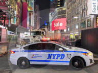 NEWS - So gut wie nichts los: Jahreswechsel am New Yorker Times Square