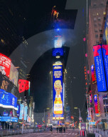 NEWS - So gut wie nichts los: Jahreswechsel am New Yorker Times Square