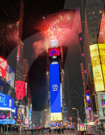 NEWS - So gut wie nichts los: Jahreswechsel am New Yorker Times Square