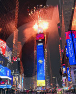 NEWS - So gut wie nichts los: Jahreswechsel am New Yorker Times Square