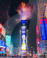 NEWS - So gut wie nichts los: Jahreswechsel am New Yorker Times Square
