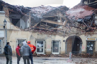 NEWS - Erdbebenschäden in Kroatien, Petrinja