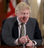Boris Johnson addressing the Nation