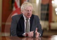 Boris Johnson addressing the Nation