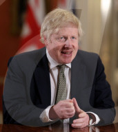Boris Johnson addressing the Nation