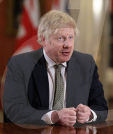 Boris Johnson addressing the Nation