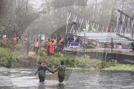 Inside the 'moving factory' that will cut HS2 through the Chilterns. With protesters camped nearby, two giant 170m machines are being assembled.