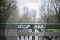 Inside the 'moving factory' that will cut HS2 through the Chilterns. With protesters camped nearby, two giant 170m machines are being assembled.