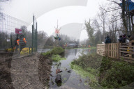 Inside the 'moving factory' that will cut HS2 through the Chilterns. With protesters camped nearby, two giant 170m machines are being assembled.