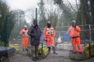 Inside the 'moving factory' that will cut HS2 through the Chilterns. With protesters camped nearby, two giant 170m machines are being assembled.