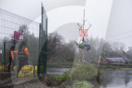 Inside the 'moving factory' that will cut HS2 through the Chilterns. With protesters camped nearby, two giant 170m machines are being assembled.