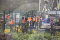 Inside the 'moving factory' that will cut HS2 through the Chilterns. With protesters camped nearby, two giant 170m machines are being assembled.