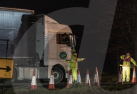 Brexit UK EU border trade. Dover road freight logistics.
