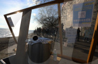 Restaurant owners demonstrate - Neuchatel