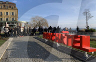 Restaurant owners demonstrate - Neuchatel