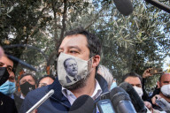NEWS -  Matteo Salvini im Open Arms Prozess vor Gericht in Palermo