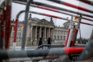 NEWS - Sicherheitsvorkehrungen am Reichstagsgebäude in Berlin
