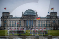 NEWS - Sicherheitsvorkehrungen am Reichstagsgebäude in Berlin