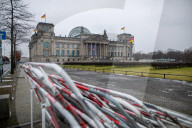 NEWS - Sicherheitsvorkehrungen am Reichstagsgebäude in Berlin