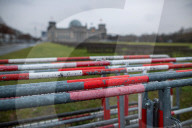 NEWS - Sicherheitsvorkehrungen am Reichstagsgebäude in Berlin