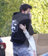 Ben Affleck And Daughter Seraphina Share A Tender Embrace While Walking The Pup