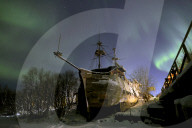 Northern Lights in Murmansk Region - Russia
