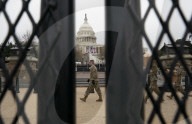 NEWS - Absperrgitter am U.S. Capitol in Washington