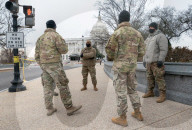 NEWS - Absperrgitter am U.S. Capitol in Washington