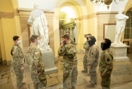 NEWS - Absperrgitter am U.S. Capitol in Washington