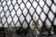 NEWS - Absperrgitter am U.S. Capitol in Washington