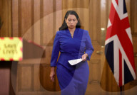 Priti Patel Covid-19 Presser