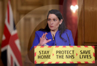 Priti Patel Covid-19 Presser
