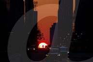 FEATURE - Sonnenaufgang in der 42nd Street in Manhattan