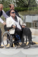 Big cat showmen Siegfried Fischbacher and Roy Horn attend a plaque unveiling bearing their names at Las VegasÍ Cleveland Clinic for Brain Health on SiegfriedÍs 79th birthday. 