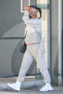 Pregnant Christina Milian shows off her growing baby bump as she leaves an appointment at Epione Skin Care in Beverly Hills. 