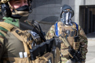 NEWS - USA: Militante Boogaloo Boys marschieren in Virginia auf