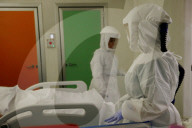 NEWS - Coronavirus: Auf der Intensivstation: Covid-Patienten im Lazzaro Spallanzani Krankenhaus in Rom