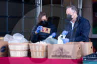 NEWS - USA: Die designierte Vizepräsidentin Kamala Harris besucht Martha's Table, Washington
