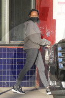 Angelina Jolie shows off a new auburn hairstyle as she heads to the local newsstand with teenage daughter Zahara.