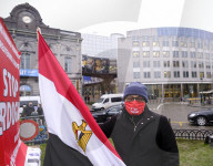 Anti Erdogan protest in Brussels