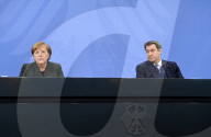NEWS - Pk nach der Ministerpräsidentenkonferenz zur Corona-Lage im Berliner Kanzleramt