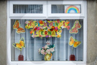 Wiltshire town dresses up for lockdown