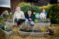 Wiltshire town dresses up for lockdown