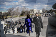NEWS - Washington: Kamala Harris als erste VizeprÃ¤sidentin der USA vereidigt